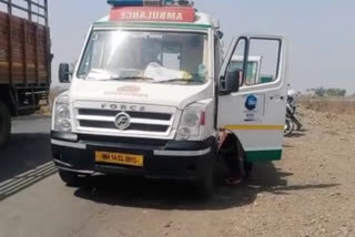 19 old boy dies in ambulance due to ambulance tire puncture