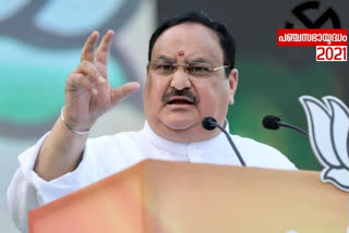 West Bengal polls: It is certain 'Didi' is losing Nandigram, says Nadda  Nadda  Nandigram  West Bengal  നന്ദിഗ്രാമിൽ 'ദീദി' പരാജയപ്പെടും ജെ പി നദ്ദ  പശ്ചിമ ബംഗാൾ  മമത ബാനർജി  പശ്ചിമ ബംഗാൾ തെരഞ്ഞടുപ്പ്  ഗുവാഹട്ടി  നന്ദിഗ്രാം