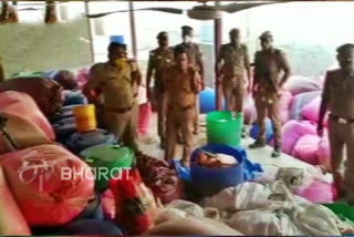 Illegal liquor worth ten crores has been recovered from Pratapgarh in Uttar Pradesh