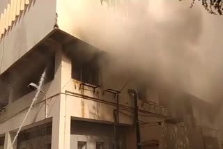 Bikaner BSNL building fire, fire incident in Bikaner