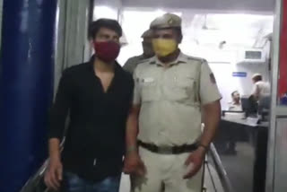 gangester arrested with minor partner in delhi