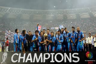 2011 World Cup  Team India  MS Dhoni  Sachin Tendulkar  2011 WC  2011 WC Winner