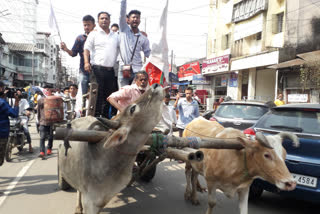 protest by assu regarding price hike