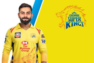 CSK jersey emoji for RCB