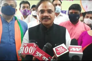 rajya sabha mp anil jain review facility on vaccination center