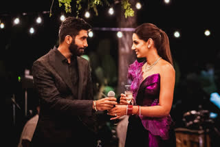 Sanjana Ganesan married to bumrah