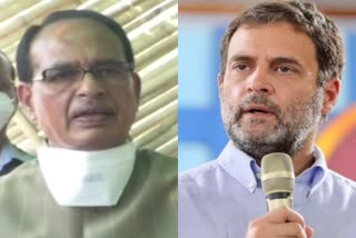 Shivraj Singh - Rahul Gandhi