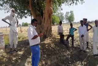 सैपऊ उपखंड इलाके का निरीक्षण, Dholpur news , Sapau subdivision area inspection