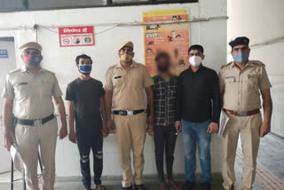 faridabad chain natching accused arrest