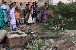The problem of sewage water in muddebihal