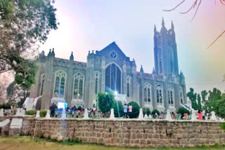 easter celebrations at medak church