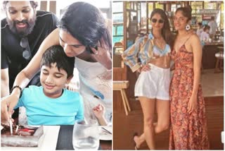 Allu Arjun's family maldives vacation photos viral