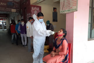 covid-19 checking campaign at Manago bus stand in Jamshedpur