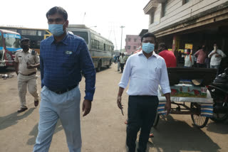 Transport Secretary inspects Maango bus stand in jamshedpur