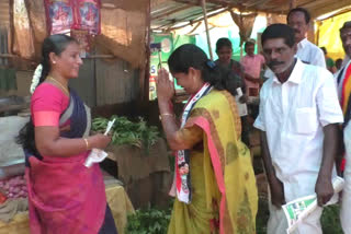 dmk,ammk candidate campaign near erode