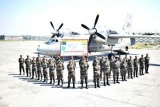 Indian Army delegation in Bangladesh