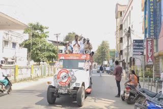 வீதி வீதியாக சென்று வாக்கு சேகரித்த மக்கள் நீதி மய்யம் வேட்பாளர்