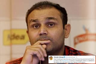 Virender Sehwag pays homage to martyrs of Naxal attack in Chhattisgarh