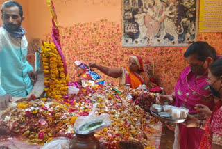 Cold dishes served to Shitala Mata, wished for happiness and prosperity