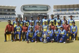 Rajkot  Jharkhand  Punam Raut  Sabbhineni Meghana  women's ODI title