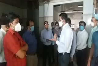 Deputy Commissioner Chavi Ranjan inspected the hospital in rachi