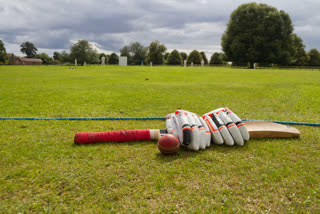 batsman hits Fielder with bat