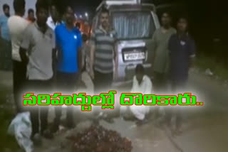 telangana liquor caught by police