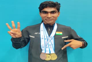 Shuttler Pramod Bhagat wins 2 gold, India finish on top with 20 medals