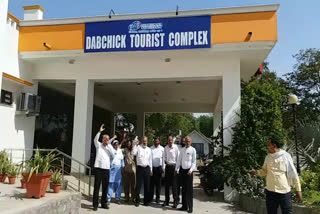 tourism department dabchick employees protest