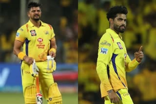 CSK made an interesting tweet on Raina and Jadeja