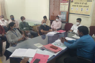 श्रीमाधोपुर की ताजा हिंदी खबरें, Meeting regarding Corona in Sikar