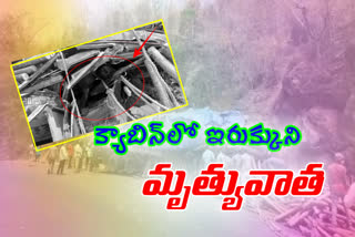 one man died in a road accident at kankanalapalli vizianagaram district