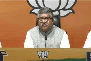 Union Minister Ravi Shankar Prasad