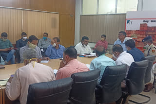 DM Meeting Dhaulpur,  Corona control in Dhaulpur