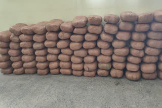 Hazaribag police seized 96 kg of ganja
