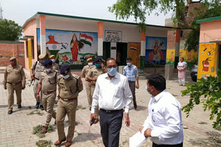 DM visits Muradnagar and Bhojpur blocks with SSP