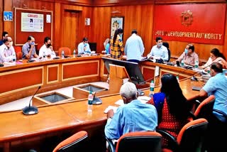 Building Map Committee Meeting,  Vigilance team removed encroachment