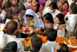 funeral of martyr Deepak Bhardwaj