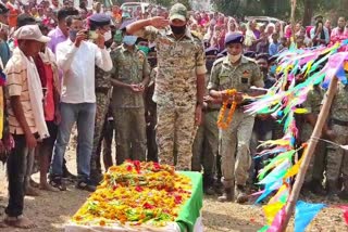 राजकीय सम्मान के साथ शहीद रामदास को दी गई अंतिम विदाई