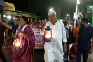 Gajendra Singh Shekhawat, BJP Mahila Morcha march