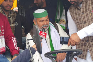 Ghazipur border farmers protest  farmers protest in delhi  farmers protest against farm laws  singhu border farmers protest  किसान आंदोलन दिल्ली  कृषि बिलों के खिलाफ किसान आंदोलन  दिल्ली में नाइट कर्फ्यू  किसान नेता राकेश टिकैत