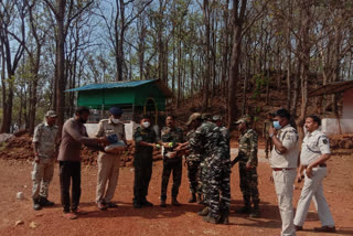 IG rp Sai visits Naxalite affected areas In Surguja