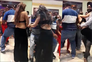 obscene dance party video of Hyderabad going viral on the internet