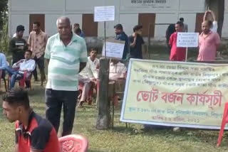 assam villagers boycott polls