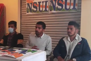 NSUI hamirpur