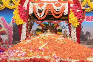 pushpa yagam at Sri Kalyana Venkateswara Temple
