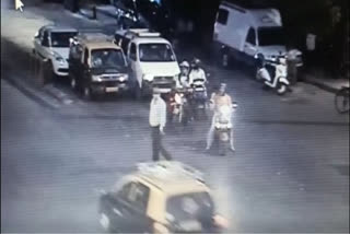 New CCTV footage in which Sachin Waze seen going to  to Chhatrapati Shivaji Maharaj Terminus on March 4