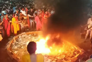 Nagar Gwali Puja celebrated in Baba mandir in Deoghar