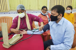 Health check up camp