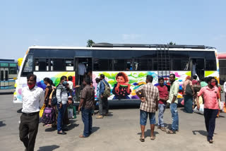 loss to KSRTC due to workers protes